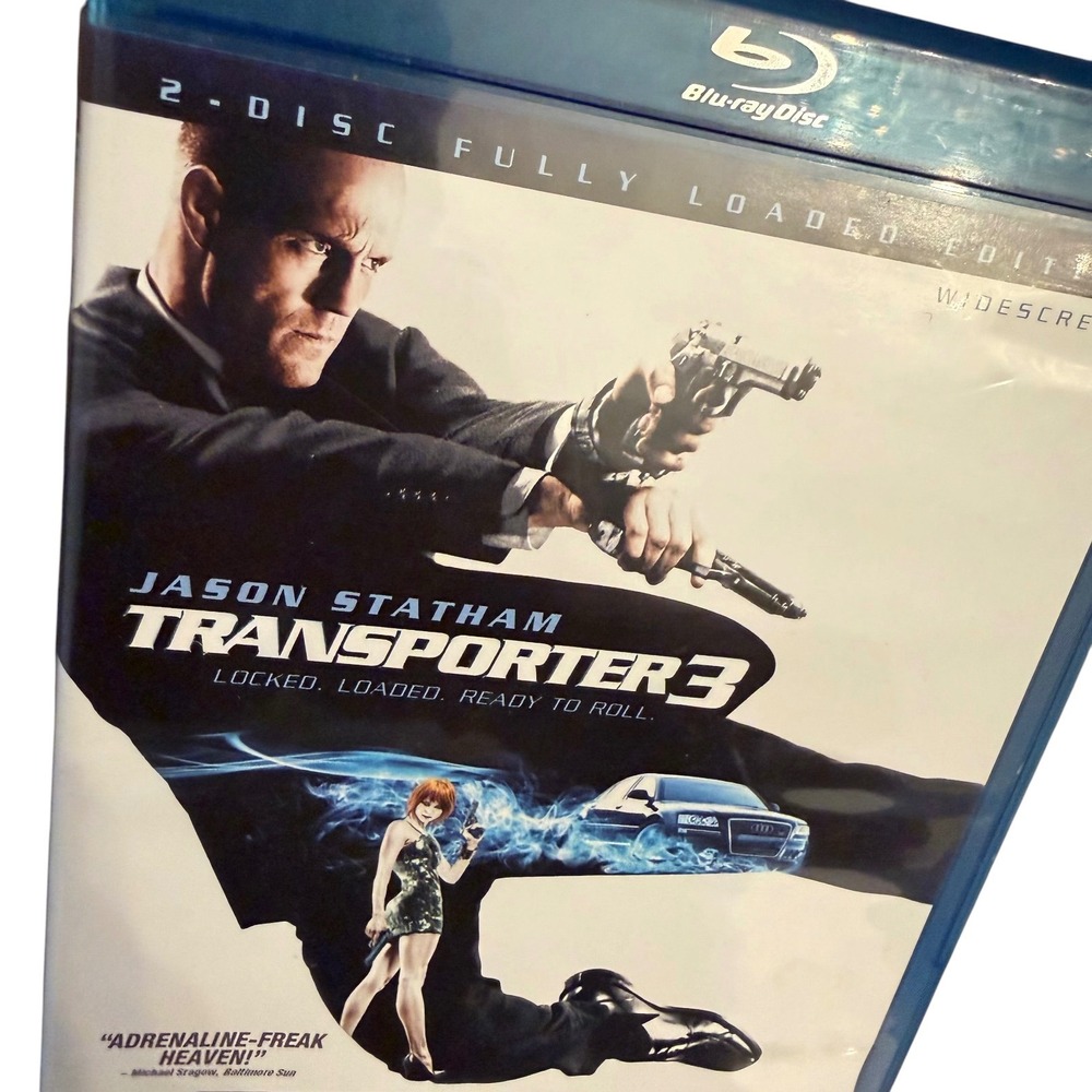 Lionsgate Transporter 3 Blu-ray 2-Disc Fully Loaded Edition Jason Statham Movie